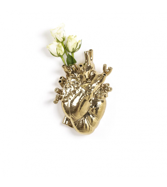 Love in Bloom Gold Seletti Vaso