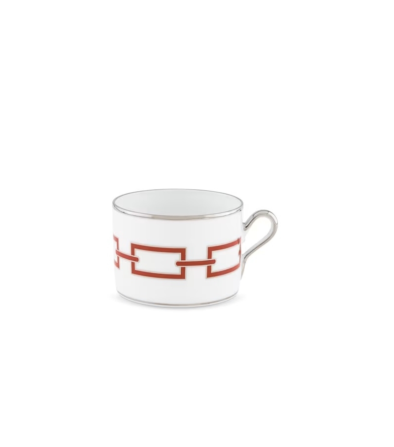 Tazza Tè Catene Scarlatto Ginori 1735 Tasse de Thé