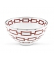 Coppa Gio Ponti Catene Scarlatto Ginori 1735 Schüssel