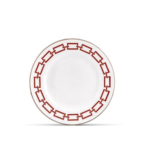 Segnaposto Catene Scarlatto Ginori 1735 Plate
