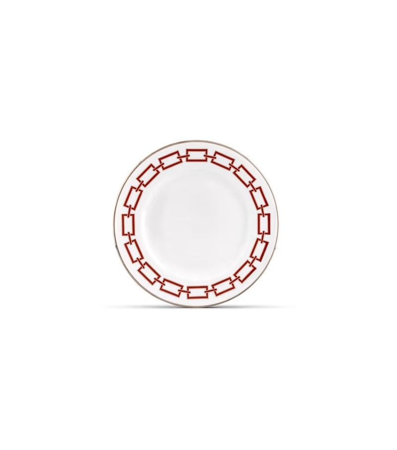 Segnaposto Catene Scarlatto Ginori 1735 Plate