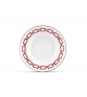 Piatto Fondo Catene Scarlatto Ginori 1735 Plato
