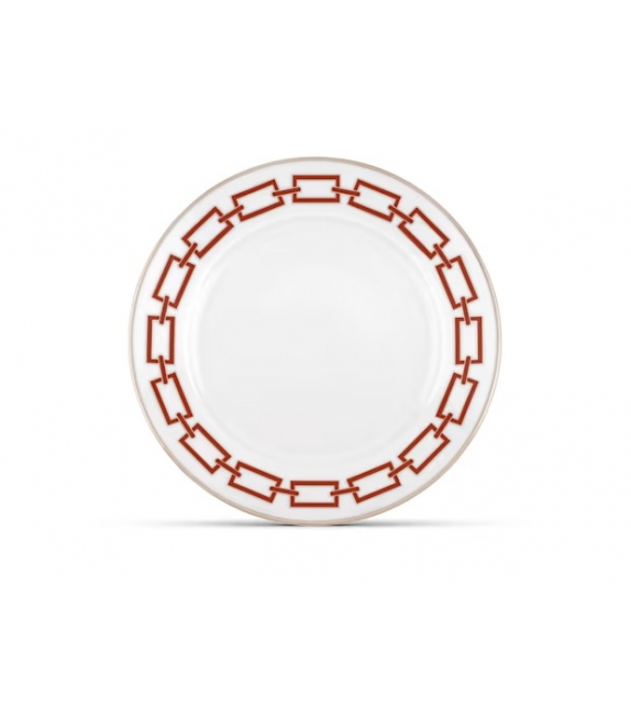 Piatto Catene Scarlatto Ginori 1735 Assiette