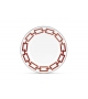 Piatto Pane Catene Scarlatto Ginori 1735 Teller