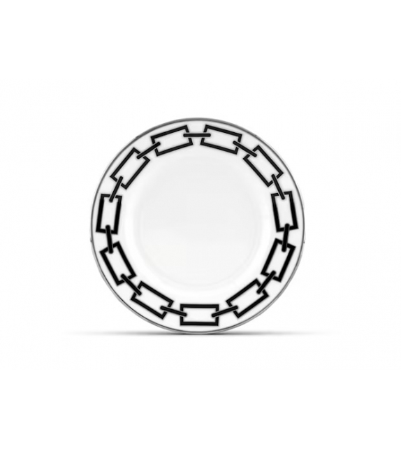 Piatto Pane Catene Nero Ginori 1735 Teller