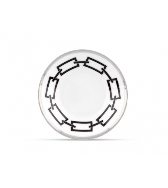 Piatto Caffè Catene Nero Ginori 1735 Platillo