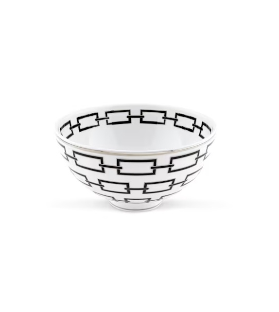 Coppa Gio Ponti Catene Nero Ginori 1735 Cuenco