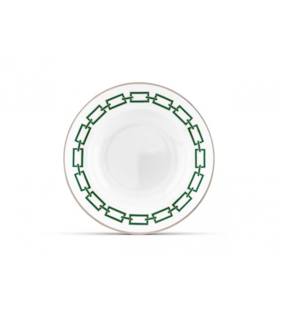 Piatto Fondo Catene Smeraldo Ginori 1735 Assiette