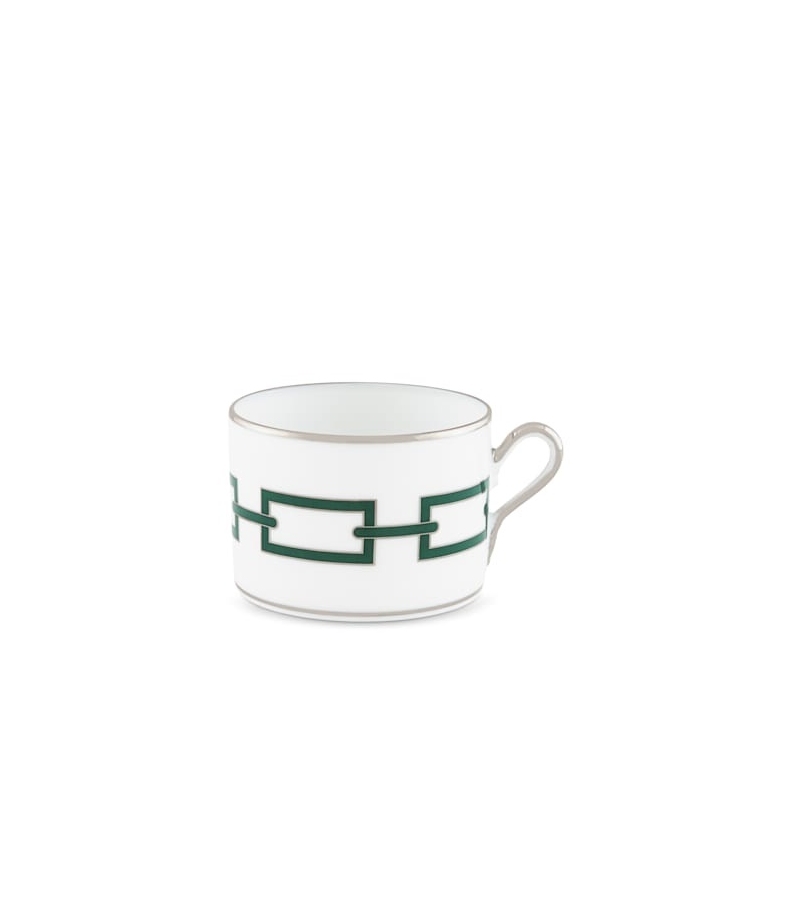 Tazza Tè Catene Smeraldo Ginori 1735 Teebecher