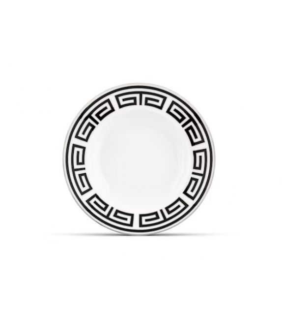 Piatto Fondo Labirinto Nero Ginori 1735 Plato