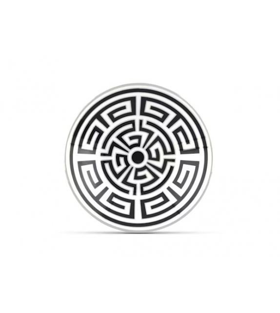 Piatto Caffè Labirinto Nero Ginori 1735 Soucoupe