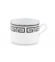 Tazza Tè Labirinto Nero Ginori 1735 Teebecher