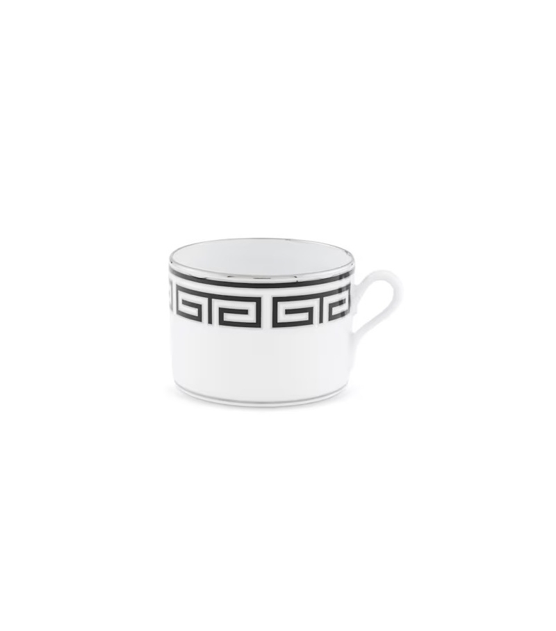 Tazza Tè Labirinto Nero Ginori 1735