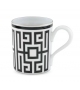 Tazza Labirinto Nero Ginori 1735 Becher