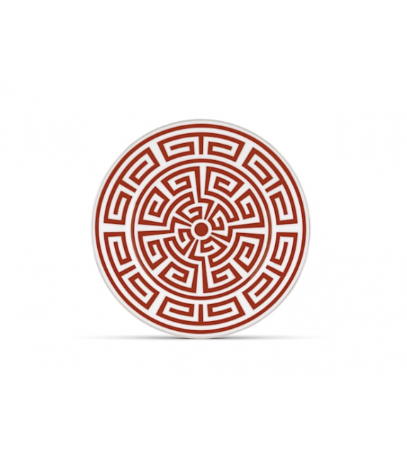 Piatto Dessert Labirinto Scarlatto Ginori 1735