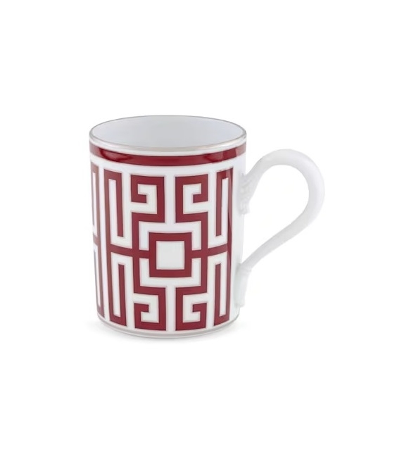 Tazza Labirinto Scarlatto Ginori 1735 Tasse