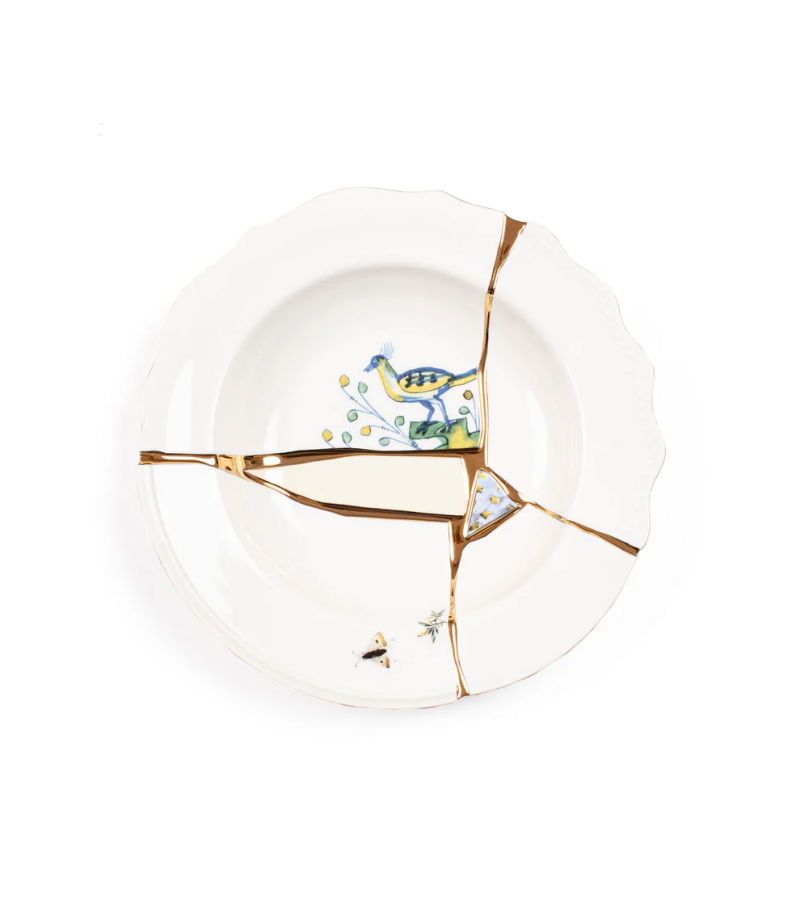 Kintsugi Seletti Assiette Creuse