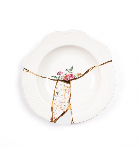 Kintsugi Seletti Piatto da Zuppa