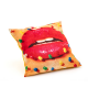Mouth with Pins Seletti Kissen