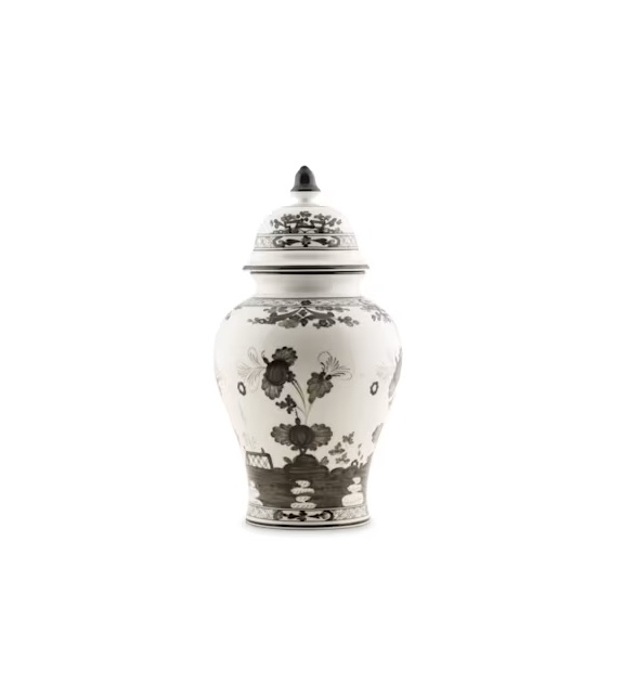 Potiche con Coperchio Ginori 1735 Vase