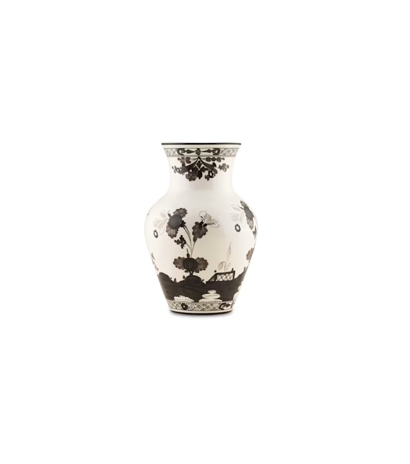 Vase Ming Oriente Italiano Albus Ginori 1735