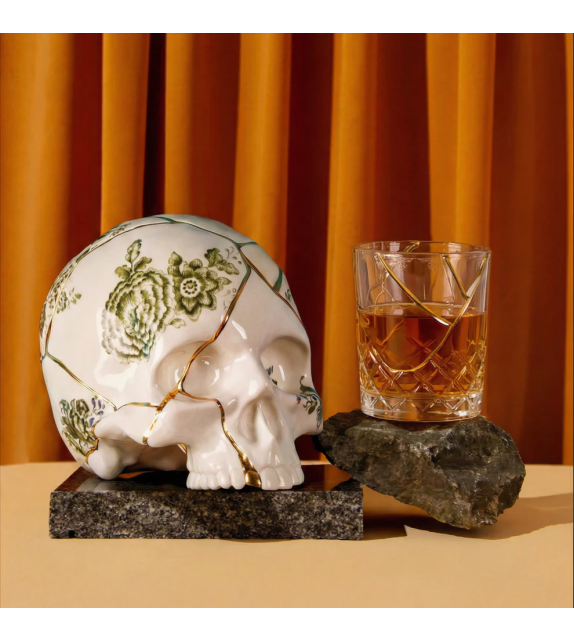 Kintsugi Skull Seletti