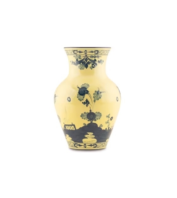 Ming Oriente Italiano Citrino Vase Ginori 1735