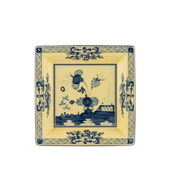 Piatto Svuotatasche Oriente Italiano Citrino Ginori 1735