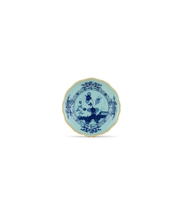 Piatto Pane Oriente Italiano Iris Ginori 1735 Teller