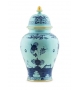 Potiche con Coperchio Oriente Italiano Iris Ginori 1735 Jarrón