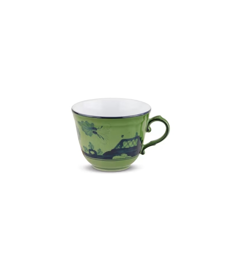 Tazza Caffè Oriente Italiano Malachite Ginori 1735 Taza de Café