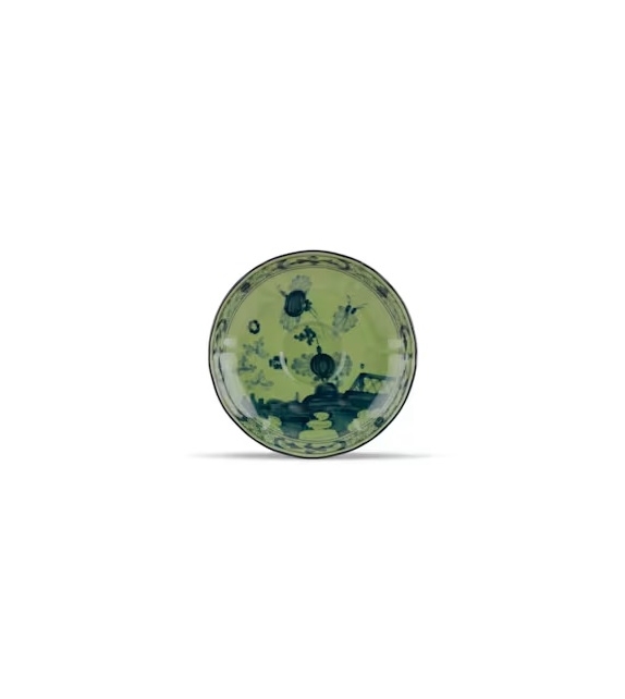 Piatto Caffè Oriente Italiano Malachite Ginori 1735 Soucoupe