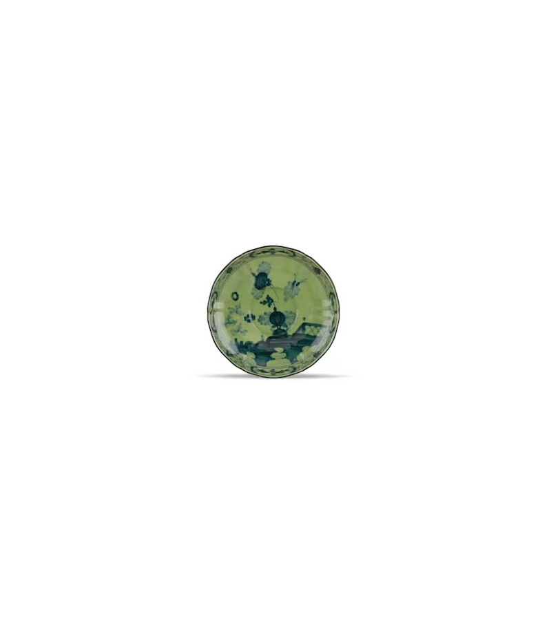 Piatto Tè Oriente Italiano Malachite Ginori 1735 Platillo