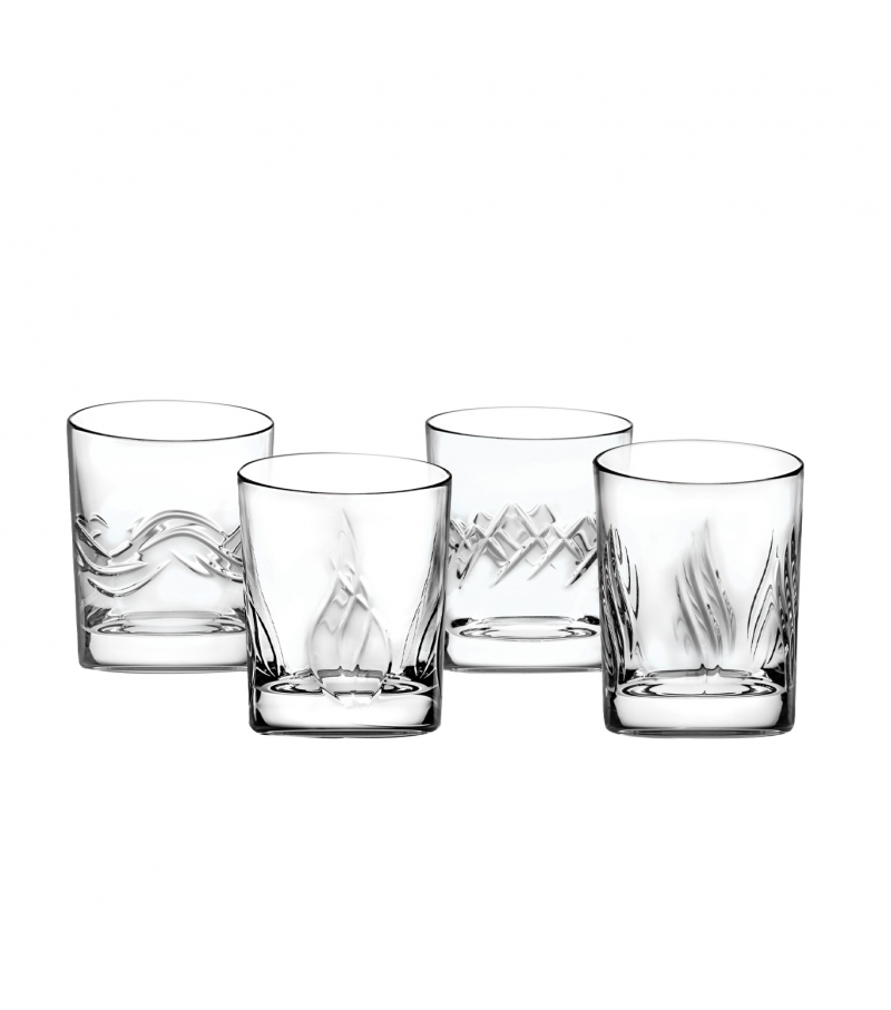 4 Elementos Vista Alegre Set mit 4 Gläsern