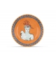 Piatto Dessert Il Viaggio di Nettuno Rock Orange Ginori 1735 Plato