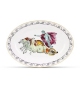 Vassoio Ovale Il Viaggio di Nettuno Chariot White Ginori 1735 Bandeja Ovalada