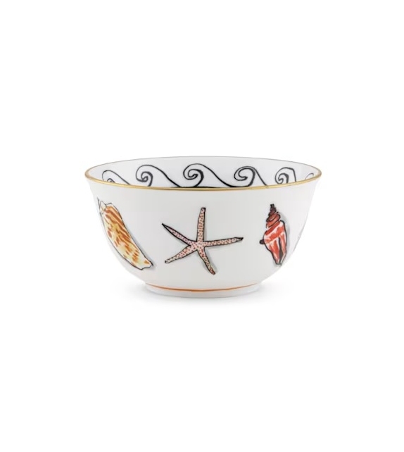 Coppetta Riso Il Viaggio di Nettuno White Ginori 1735 Bowl