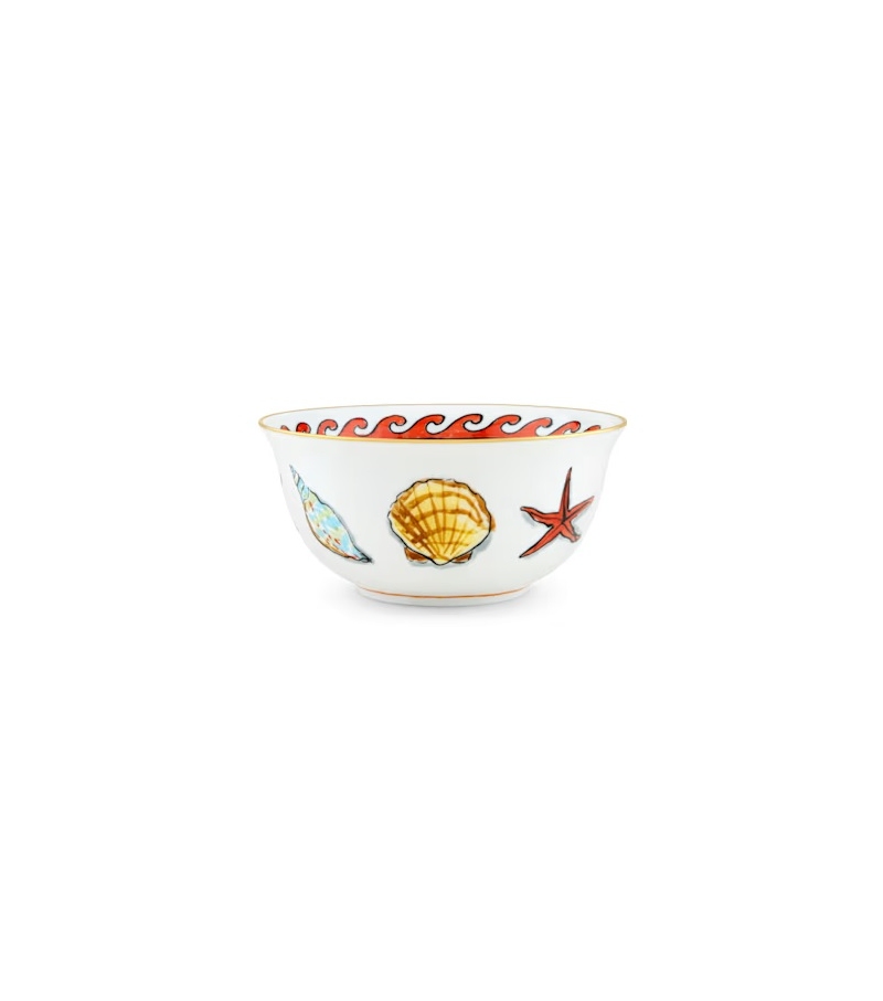 Calotta Il Viaggio di Nettuno White Ginori 1735 Bowl