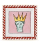 Piatto Svuotatasche Quadrato Grande Il Viaggio di Nettuno Pink Ginori 1735 Empty Pocket Tray
