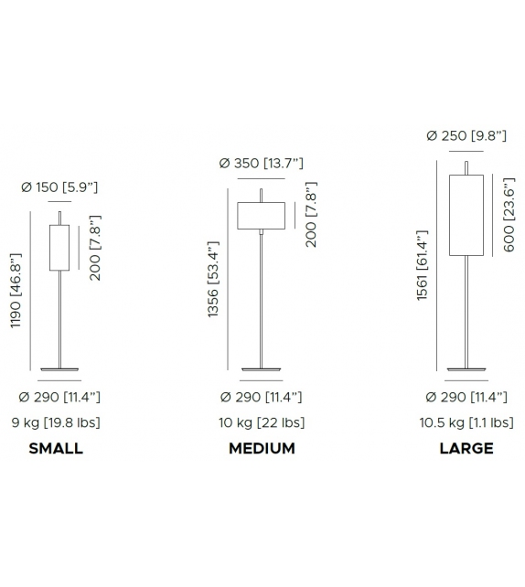Lago Contardi Floor Lamp