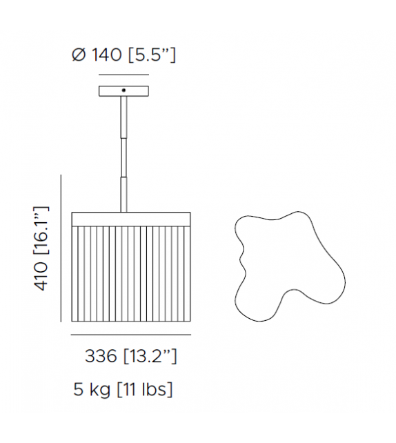 Arcipelago Contardi Hängeleuchte