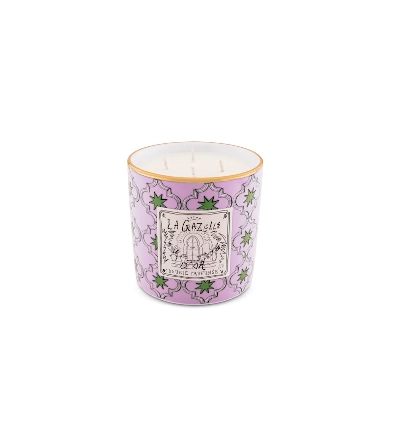 La Gazelle D'Or Ginori 1735 Candle
