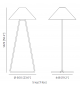 Hat Contardi Floor Lamp