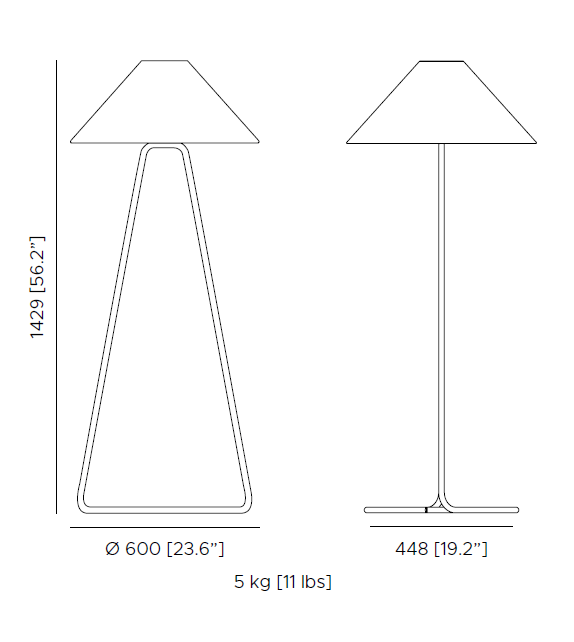 Hat Contardi Lampadaire