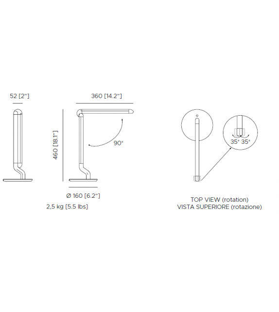 Picchio Contardi Lampe de Table