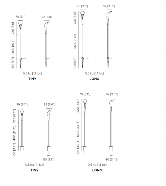 Bloom Contardi Lampadaire