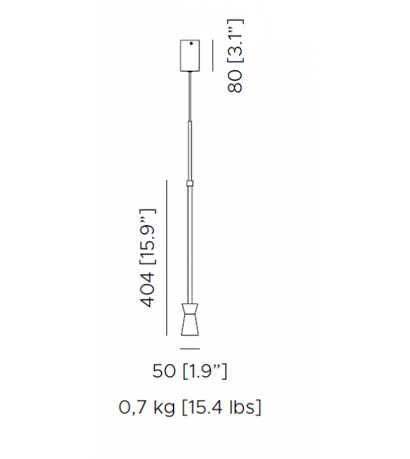 G+T Contardi Lámpara de Suspensión
