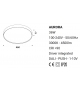 Aurora Davide Groppi Làmpara de Pared/Techo
