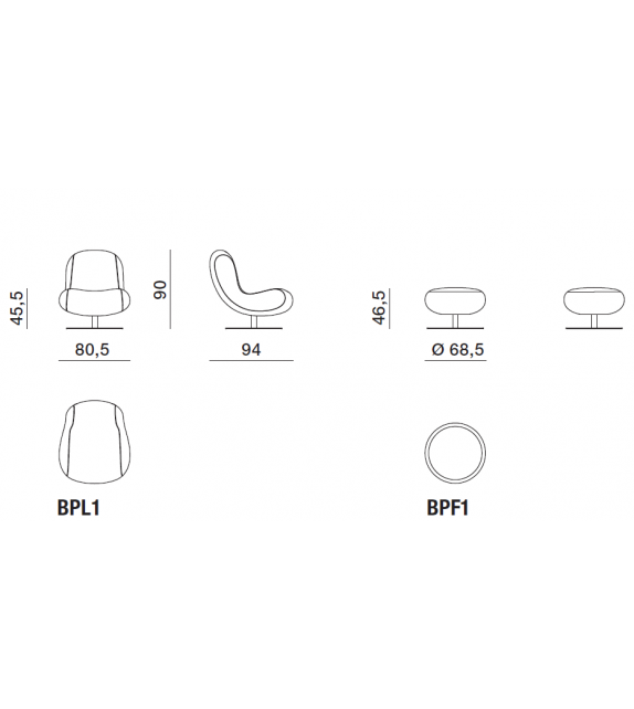Bosco Molteni&C Poltrona