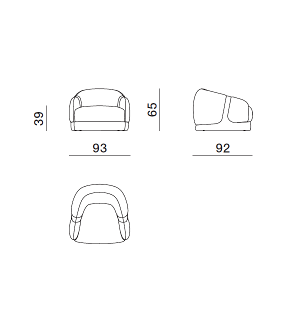 Corsetto Molteni&C Butaca